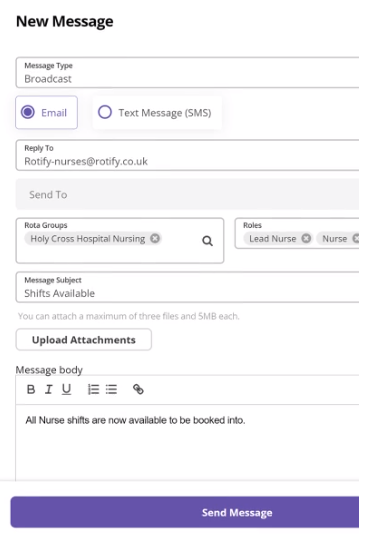 Rotify notifications