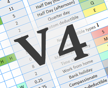 v4 template